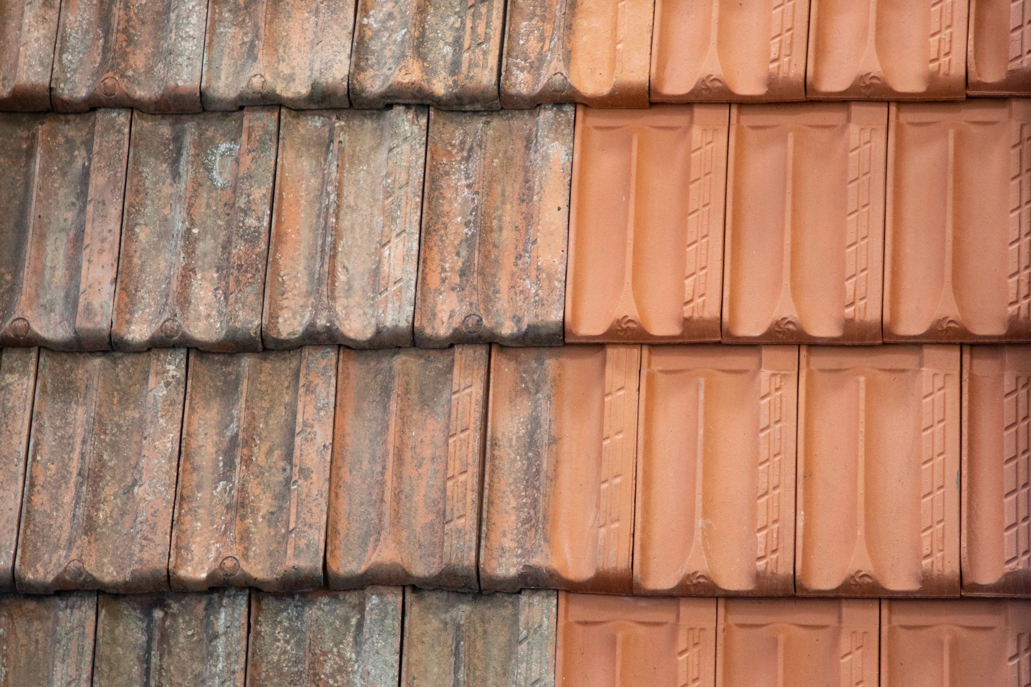 Cleaning gutters during the summer time